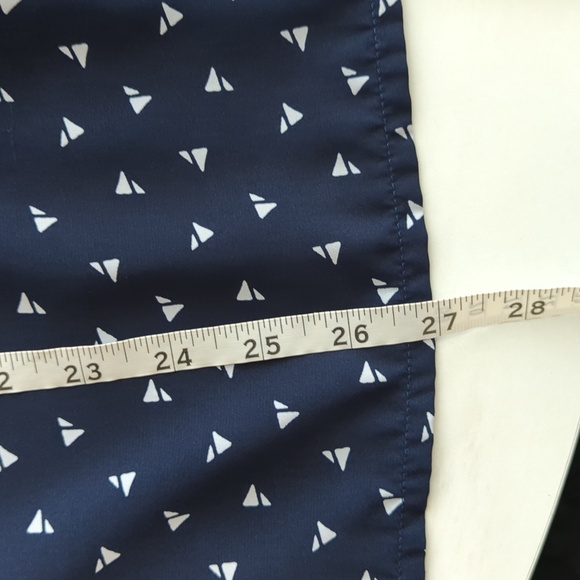 TOMMY HILFIGER NAVY BLUE BLOUSE SIZE LARGE - Picture 13 of 13